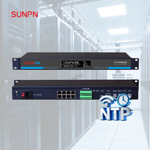 <span class=keywords><strong>Servidor</strong></span> de Tiempo NTP, Reloj Maestro de Sincronización de Red por Satélite BeiDou/GPS - Product Image 1