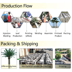 Palmera <span class=keywords><strong>artificial</strong></span> de plástico para decoración interior y exterior, 10 pies, 4m, 15m - Product Image 5