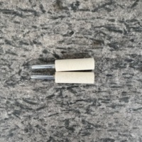 Disques abrasifs en feutre de laine haute dureté, disques de ponçage droits OEM pour le polissage, diamètre 50 mm, épaisseur 6,0 mm