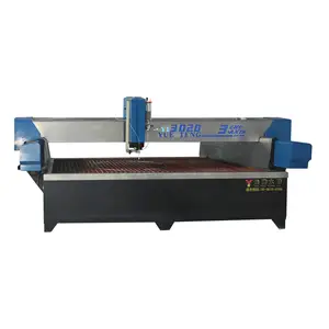 Water jet cutting machine with fully automatic CNC ultra-high pressure water jet cutting for ceramic tiles glass plastic, sponge