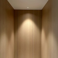 Panneaux muraux en pierre cristalline SPC 2,5 mm / 2,8 mm / 3,0 mm, panneaux décoratifs intérieurs, panneau mural imperméable SPC pour toilettes