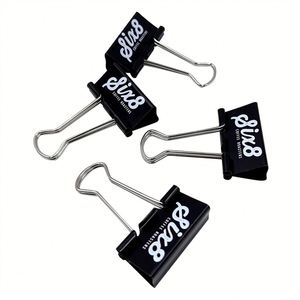 Custom Metal Binder Clip for Office - High Quality Creative Design <b>Document</b> <b>Holder</b> - Product Image 2