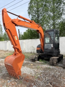 Excavatrice d'occasion 100% prête à l'emploi HITACHI ZX55 5 tonnes, pelle hydraulique sur chenilles d'occasion ZX35U ZX70, haute qualité, origine Japon - Product Image 5