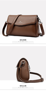 Bolso de Mano de Alta Calidad en Cuero PU para Mujer, Bolsos de Hombro de Cuero PU, Bolsos de Mano Femeninos de Moda, Bolso Cruzado para Dama - Product Image 4