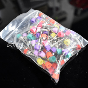 Brosse de polissage dentaire colorée en nylon, outil de soins bucco-dentaires pour le nettoyage des dents, fabriqué à Shenzhen - Product Image 4
