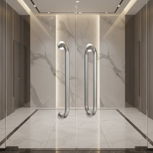 Barre d'appui de <span class=keywords><strong>douche</strong></span> pliable antidérapante en acier inoxydable de qualité médicale avec <span class=keywords><strong>ventouse</strong></span> pour la sécurité et la mobilité dans la salle de bain - Product Image 6