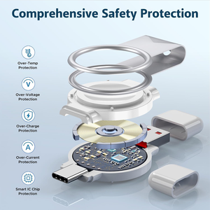 <span class=keywords><strong>Chargeur</strong></span> sans fil portable 2024 avec port USB <span class=keywords><strong>de</strong></span> type C, <span class=keywords><strong>chargeur</strong></span> magnétique OVP pour montre <span class=keywords><strong>Samsung</strong></span> pour <span class=keywords><strong>Galaxy</strong></span> Watch 3/4/5/6/7 Active 1/2 - Product Image 3