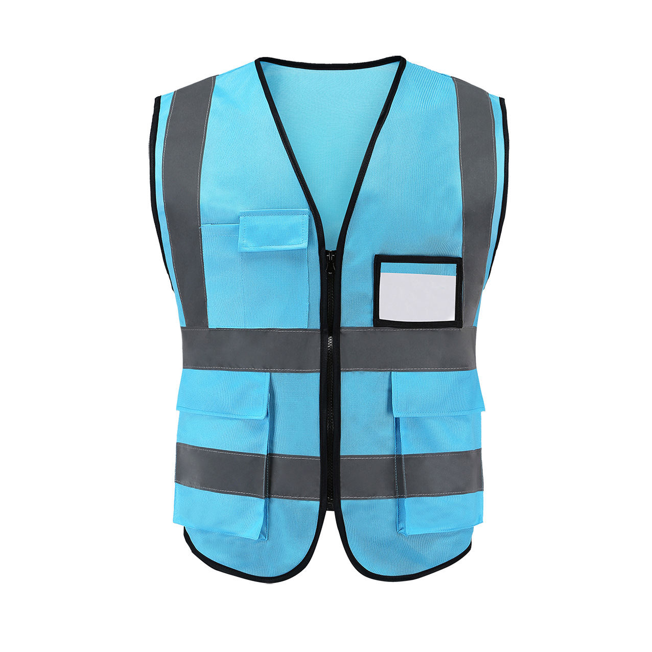 Warp Knitted Multi-Pocket | Lake Blue