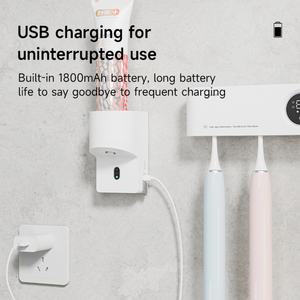 Dispensador de Pasta Dental Inteligente con Sensor de Autoinducción, Montado en la Pared, para el Cuidado Bucal en el Hogar, Exprimidor de Pasta Dental Personal - Product Image 6