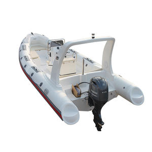 Bateau gonflable en <span class=keywords><strong>fibre</strong></span> <span class=keywords><strong>de</strong></span> <span class=keywords><strong>verre</strong></span> personnalisable, canoë <span class=keywords><strong>de</strong></span> pêche, bateau rapide, fond rigide épaissi, 680x288cm, 2-12 personnes, 7+ - Product Image 1