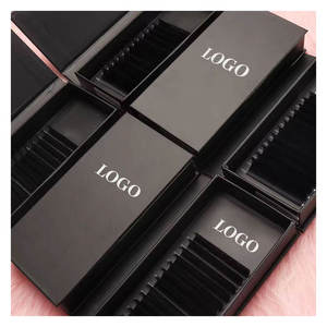Pestañas Postizas Sintéticas de Aspecto Natural, Resistentes al Agua, Cómodas, con Banda de Algodón y Plástico Negro para Maquillaje Diario - Product Image 6