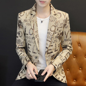 Veste de costume pour homme à un bouton, blazer élégant uni, coupe ajustée, léger, veste de sport - Product Image 5