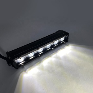 Barre lumineuse LED droite ADT de 6,9 pouces, 18 watts, couleur blanche, pour pick-up, VTT, UTV, bateau, camion, tout-terrain, 4x4, feux de travail LED de secours - Product Image 6