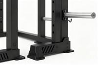 Support de Squat Commercial Réglable en Métal Durable, Rack de Musculation, Banc de Sécurité, Cadre en Acier Carbone, Unisexe, pour Entraînement en Salle