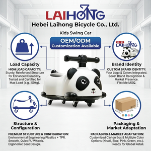 Coche de Juguete con Diseño de Panda <span class=keywords><strong>para</strong></span> Niños, con Ruedas Antideslizantes, Material Metálico Seguro, <span class=keywords><strong>para</strong></span> Niños de 1 a 4 Años, Juego en Interiores y Exteriores - Product Image 5