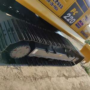 Buen rendimiento, alta calidad, Japón, usado, Komatsu PC220, 22 toneladas, motor de excavadora de orugas hidráulicas, motor de 125kw de potencia para gran oferta - Product Image 2