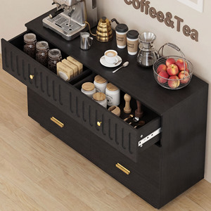 Nouveau design, best-seller : Buffet multifonction en bois pour salon, cuisine et <span class=keywords><strong>salle</strong></span> à manger, <span class=keywords><strong>meuble</strong></span> <span class=keywords><strong>de</strong></span> <span class=keywords><strong>rangement</strong></span> avec 6 tiroirs - Product Image 2