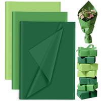 Papier de soie d'emballage personnalisé double face de haute qualité, écologique, avec logo imprimé, 500 feuilles par rame pour l'emballage cadeau