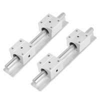 Rail de guidage linéaire en aluminium CNC rond de 30 mm SBR30UU avec bloc carré pour machines à bois fabriqué dans le Jiangsu en Chine