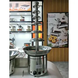 7 स्तरीय बिजली वाणिज्यिक चॉकलेट Fondue फाउंटेन