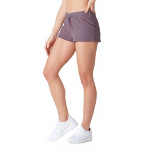 ASAP BEAUTY PAKISTAN Shorts de Yoga Cómodos y Transpirables con Laterales para Mujer, Color Morado, Algodón y Spandex, Diseño Clásico, Ropa Interior para el Periodo - Product Image 1