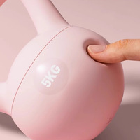 Kettlebell souple pour entraînement de force, remplie de sable, avec poignée en PVC, équipement de fitness portable pour hommes et femmes, usage domestique