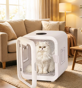 Asciugatore <span class=keywords><strong>per</strong></span> Animali Domestici con Ioni Negativi e Sterilizzazione, 53L, con 3 Modalità di Asciugatura: Rapida/Confortevole/Calda <span class=keywords><strong>per</strong></span> l'Inverno, <span class=keywords><strong>per</strong></span> Cani e <span class=keywords><strong>Gatti</strong></span> - Product Image 1