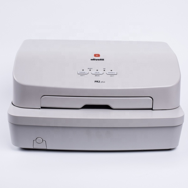 New Olivetti PR2 Plus Bank Dot matrix Passbook Printer Receipt Printer