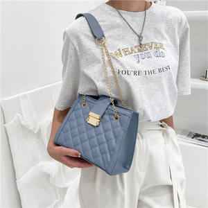 Hot Sale Diamond Lattice Chain Women's Fashion Handbags Casual Hobos <b>Purses</b> and Handbag Ladies Hand Bags - Product Image 6