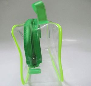ถุงพลาสติกใสกันน้ำ PVC ราคาถูก ใช้ซ้ำได้ มีซิปแบบสามมิติ สำหรับจัดเก็บ - Product Image 3
