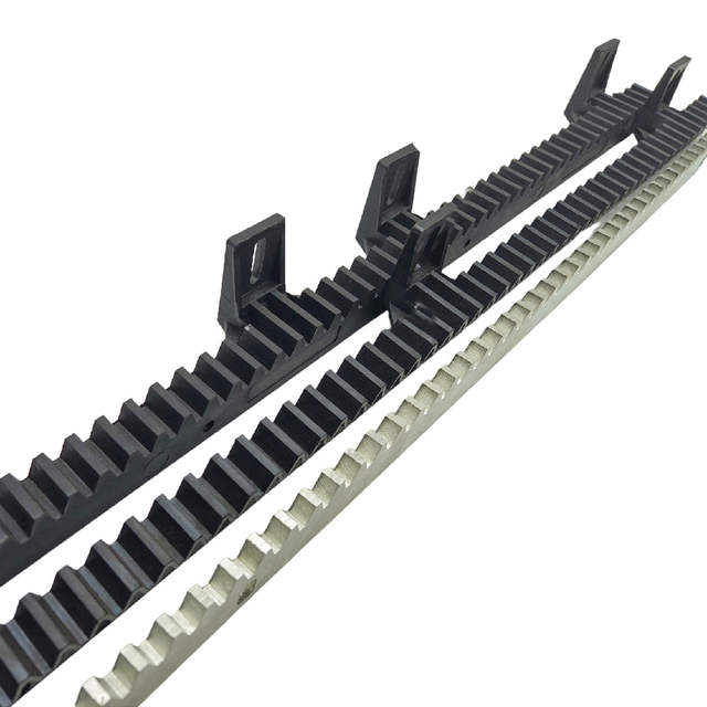 Plastic Gear Rack With 4 Lugs or 6 Lugs Heavy Duty Power Sliding Gate Operator Steel and Nylon Gear Rack