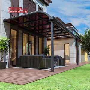 Toldo de Policarbonato Resistente para Jardín, Balcón, Protección Exterior con Estructura de Aluminio, Ideal para Patio, Terraza, Jardín - Product Image 1