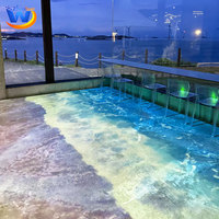 Proyección Interactiva de Piso a Todo Color Personalizada e Inmersiva para Hoteles, Salones de Té, Centros Comerciales y Decoración de Salas de Exposiciones