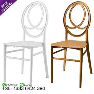 Chaises empilables durables en plastique pour adultes, vente en gros, pour restaurant, mariage - Product Image 1