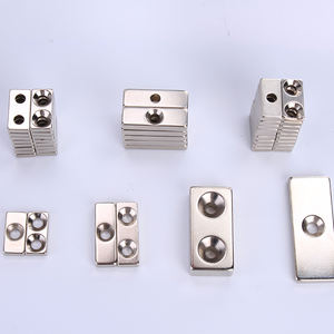 הספק של ndfeb neodymium מגנט חזק n52 דפוס קשת עם חור במרכז ריתוך/חיתוך/מחיר שירותי ניקוב - Product Image 6