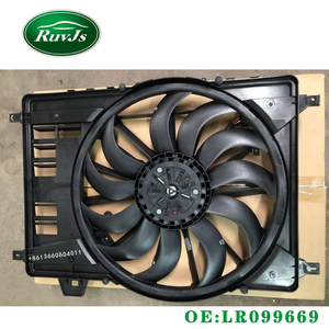 Accessoires de voiture RuvJs pièces de système de refroidissement ventilateur de radiateur LR072085 LR099669 J9C6723 pour Jaguar E-PACE F-PACE <span class=keywords><strong>2016</strong></span> - Product Image 3