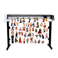 Impresora solvente ecológica adhesiva T1350 de venta directa de fábrica con cortador de vinilo Plotter de corte