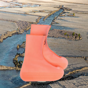 Kean Non-Slip <b>Waterproof</b> Knee-High Silicone <b>Shoe</b> Cover <b>for</b> Children & Baby Autumn Outdoor Unisex - Product Image 2