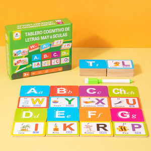 Pizarra de Dibujo Borrable de Papel Ruso Personalizada para Deletrear Palabras con Letras Árabes, Rompecabezas Educativos en Español - Product Image 6