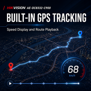Cámara para Coche C900 Wi-Fi 6 1080p de 3 Canales con Visión Nocturna y Sensor G para Grabación de Video de Seguridad Frontal - Product Image 2