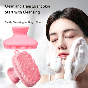 Spazzola Detergente Viso e Corpo a Doppio Uso, Esfoliante Delicato per Pelli Sensibili, Ideale per Spa e Bagno - Product Image 4