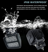Luz de Trabajo LED de Alta Potencia de 140W, Súper Brillante, CISPR25, IP68, Impermeable, de 5 Pulgadas, Estilo Nórdico, CE, para Tractor, de Uso Pesado, 9-38V DC