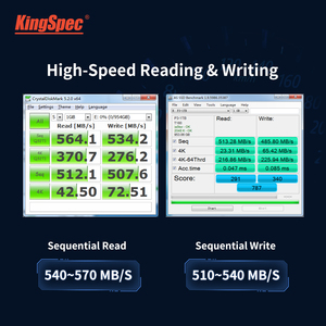 Kingspec di Alta Qualità Ad Alta capacità hard disk a stato solido drivessd hard disk 1 tb sata3 <span class=keywords><strong>2</strong></span> tb per notebook desktop di - Product Image 4
