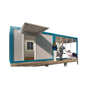 Petite maison conteneur en acier préfabriquée avec panneau sandwich pour usage en extérieur - Product Image 4