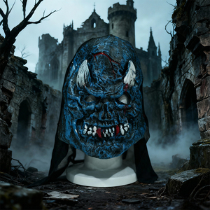 Maschera Zombie Professionale in EVA per Halloween, Accessorio Cosplay <span class=keywords><strong>Horror</strong></span> Personalizzato a Viso Intero - Product Image 2