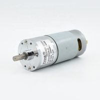Motores de CC con Engranajes Micro de Alta Velocidad y Alto Torque TYHE Factory OD37mm 37GA-555 9v rs 550 555, 2nm 20kg, 150 Rpm 600 Rpm