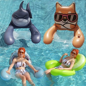 Mori Yuho Inflatable Animal Floats <b>Hammock</b> Style PVC Adult Water Lounge Pool Floats - Product Image 3