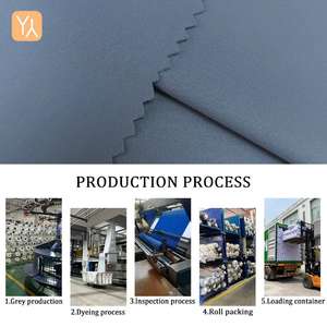 Tissu de polo extensible respirant en tricot 100% polyester 230GSM de couleur personnalisée - Product Image 4