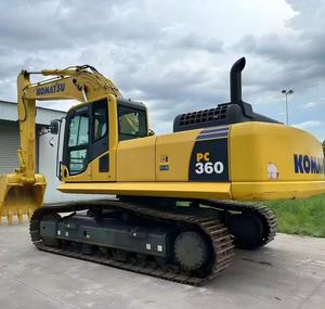 Nueva llegada: Excavadora usada Komatsu PC360-8 de 36 toneladas, máquina de movimiento de tierras sobre orugas, excavadora usada PC360 PC400 - Product Image 1