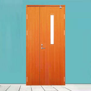 Intérieur de haute qualité Hôtel Hpl 30/60/90/120 Minutes Porte en bois coupe-feu Porte d'hôtel ignifuge - Product Image 6